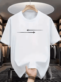 2025 Men’s Summer T-Shirt – Loose Fit Airplane Print Short Sleeve Tee – Casual Sport Style, Round Neck Comfortable Cotton Top for Daily Wear & Street Fashion