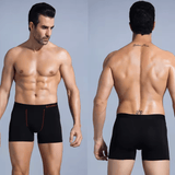 4PCS Men’s Cotton Boxer Shorts – High-Quality Underwear Trunks | Comfortable, Breathable, Sexy Underpants