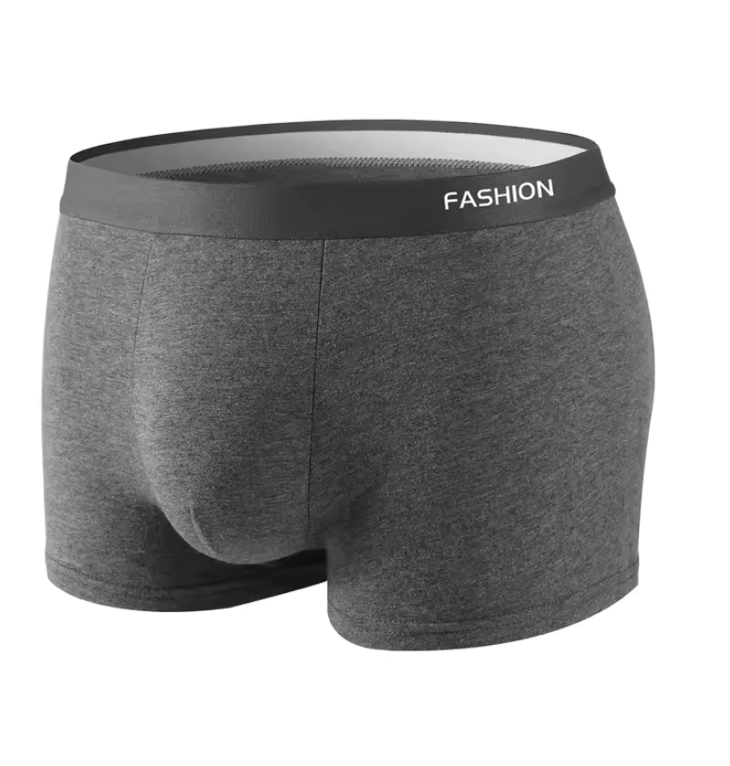 8PCS Men’s Boxer Briefs – Soft, Comfortable Underwear | Fashionable Athleisure Style Briefs for Men