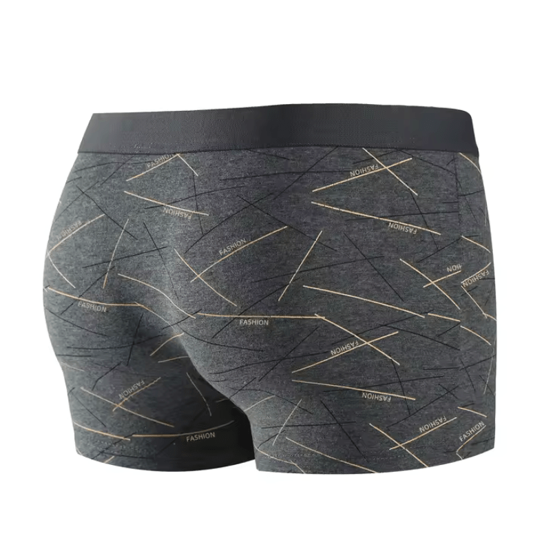 8PCS Men’s Boxer Briefs – Soft, Comfortable Underwear | Fashionable Athleisure Style Briefs for Men