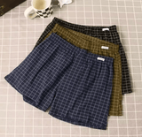 4PCS Men’s Cotton Boxer Shorts – Loose Fit, Comfortable Sleep & Home Underwear | Casual Striped & Plaid Underpants