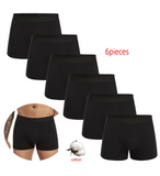 6PCS Men’s Black Boxer Shorts – Soft, Breathable Cotton Underwear | Comfortable Daily Underpants for Men (2025)