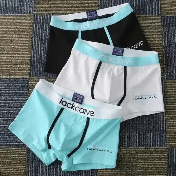 3PCS Men’s Cotton Boxer Shorts – Printed, Breathable Underwear | Comfortable Fit, Sizes M–3XL