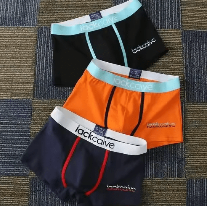 3PCS Men’s Cotton Boxer Shorts – Printed, Breathable Underwear | Comfortable Fit, Sizes M–3XL