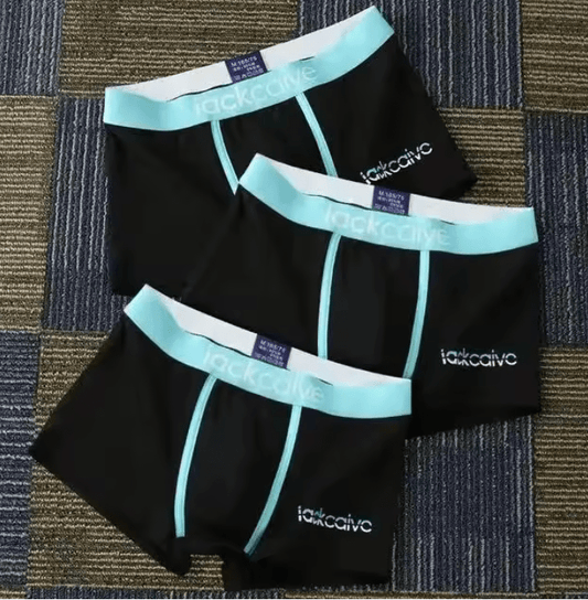 3PCS Men’s Cotton Boxer Shorts – Printed, Breathable Underwear | Comfortable Fit, Sizes M–3XL