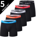 Men’s Long Boxer Shorts – Multi-Size Boyshort Underwear for Teens & Adults | Elastic Waist, Sporty & Comfortable