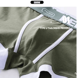 6-Pack Men’s Cotton Boxer Shorts – Soft & Breathable Underwear with Letter Waistband, 3 Colors, Sizes L–3XL