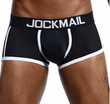 4-Pack Men’s Ice Silk Boxer Shorts – Breathable Mesh Underwear, Quick-Drying & Lightweight