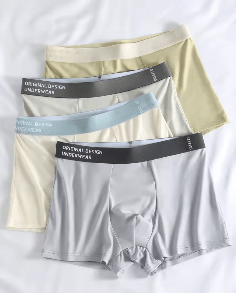 4-Pack Men’s Loose Fit Boxer Shorts – Breathable & Comfortable Cotton Underwear