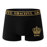 4-Pack Men’s Black Boxer Briefs – Soft, Breathable & High-Quality Underwear for Sports and Everyday Comfort