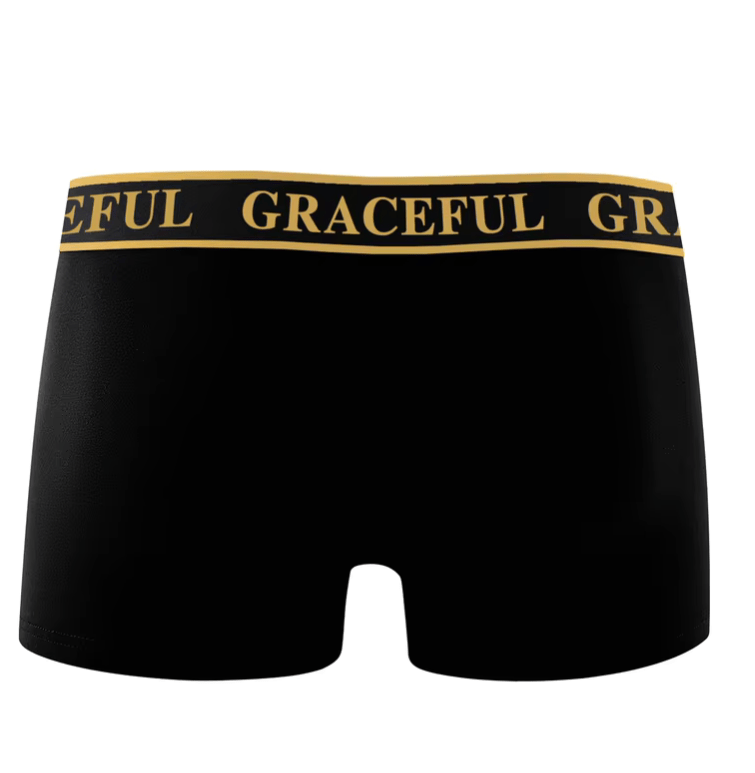 4-Pack Men’s Black Boxer Briefs – Soft, Breathable & High-Quality Underwear for Sports and Everyday Comfort