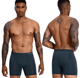6-Pack Men’s Solid Color Boxer Briefs – Sexy, High-Quality Polyester Trunks