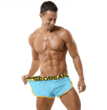 SEOBEAN-LOCK Men’s Lounge Trunks – Summer Lightweight Comfort with Matching Jacket