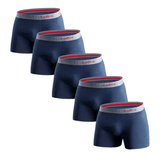 5-Pack Men’s Cotton Boxer Shorts – Sexy Underwear Gift Set for 2025