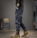 Autumn Winter Men’s Jeans – Trendy Loose-Fit Casual Harem Trousers, Comfortable Long Pants for Work & Everyday