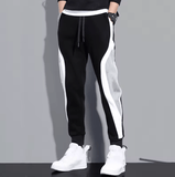 Men’s Fashion Sports Pants – Spring 2025 Loose-Fit Casual Sweatpants, Straight Training Trousers & Joggers, Large Size