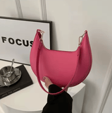 New 2025 Women’s Underarm Bag – Simple Pure Color Single Shoulder Crossbody, Versatile Quality Student Bag