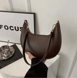 New 2025 Women’s Underarm Bag – Simple Pure Color Single Shoulder Crossbody, Versatile Quality Student Bag