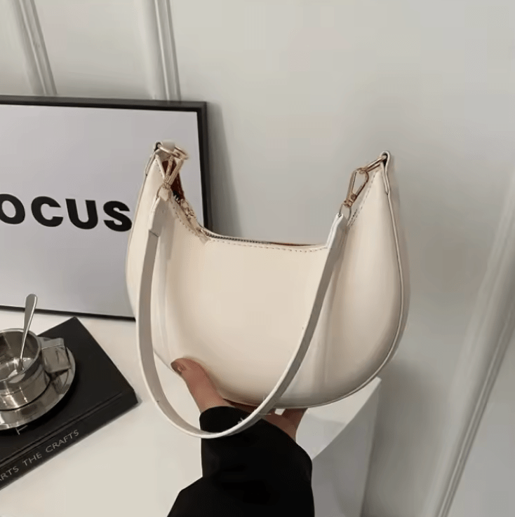 New 2025 Women’s Underarm Bag – Simple Pure Color Single Shoulder Crossbody, Versatile Quality Student Bag
