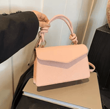 Women’s Spring Summer Handbag – Lychee Pattern Pure Color Shoulder & Crossbody Bag, Fashionable Versatile Design