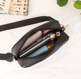 Women’s Minimalist Mini Quilted Crossbody Bag – Trendy PU Shoulder Bag, Casual Handbag & Mobile Phone Wallet