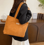 Women’s Trendy Commuter Large-Capacity Shoulder Bag – Casual Chic Square Design with Single Strap & Zipper Closure, Polyester Lined