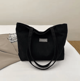 Women’s Trendy Commuter Large-Capacity Shoulder Bag – Casual Chic Square Design with Single Strap & Zipper Closure, Polyester Lined