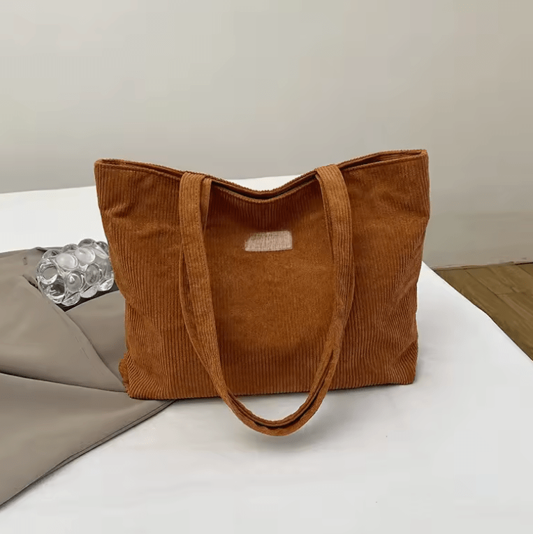 Women’s Trendy Commuter Large-Capacity Shoulder Bag – Casual Chic Square Design with Single Strap & Zipper Closure, Polyester Lined