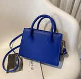 Women’s Minimalist Black Small Square Bag – All-Match Top Handle Purse, Classic Shoulder & Crossbody Handbag for Work