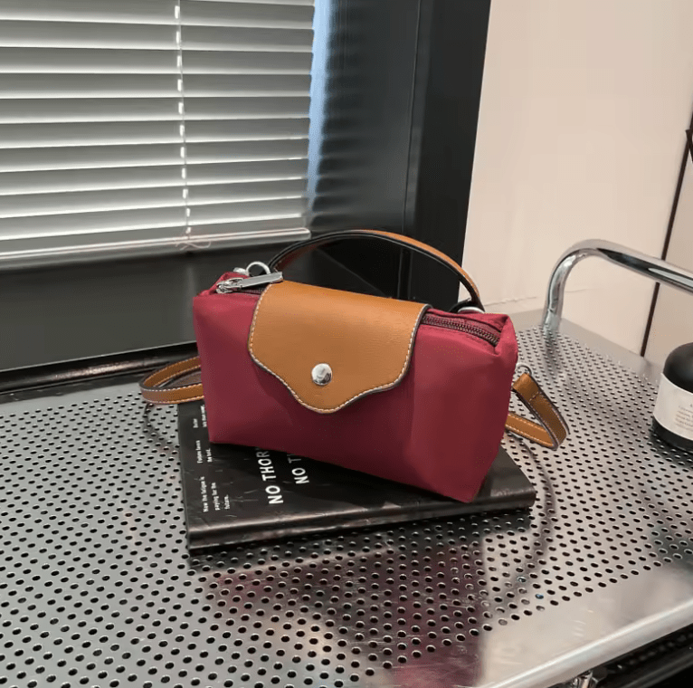 2025 Women’s Minimalist Bucket Boston Bag – Cotton Canvas Crossbody Purse with Large Top Zip Closure & Laptop Sleeve