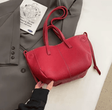 Women’s French Niche Folded Tote Bag – Large-Capacity Shopping Bag, Fashionable Handheld & Single Shoulder Commuting Bag