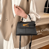 Women’s Trendy Designer Kelly Bag 2025 – New Trapezoidal Fashion Handbag, Small Shoulder & Crossbody with Phone Pocket, Polyester Lining