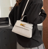 Women’s Trendy Designer Kelly Bag 2025 – New Trapezoidal Fashion Handbag, Small Shoulder & Crossbody with Phone Pocket, Polyester Lining