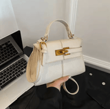 Women’s Trendy Designer Kelly Bag 2025 – New Trapezoidal Fashion Handbag, Small Shoulder & Crossbody with Phone Pocket, Polyester Lining