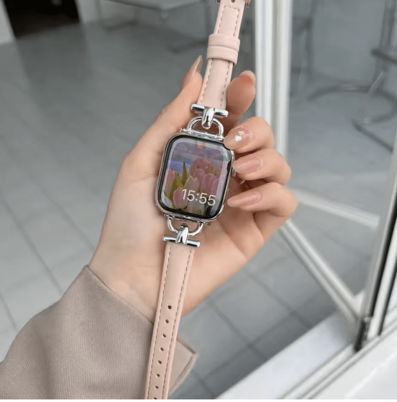 Women’s Leather Loop Apple Watch Band – Elegant Strap for Apple Watch Ultra & Series Models