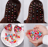 100Pcs Colorful Small Girls Hair Clips Cute Flower Star Hair Claws Styling Hair Braid Hairpins Kids Hair Accessories Headwear