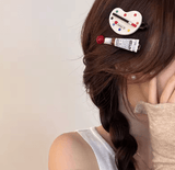 Creative Drawing Board Handmade Duckbill Hair Clip Interesting Versatile Hair Clip Women's Hair Accessories Party Decoration
