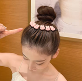 3Pcs Children Y2k Star Colorful Hair Comb Broken Headband Hair Clips Bunny Heart Cute Headdress Princess Girls Hair Accessories