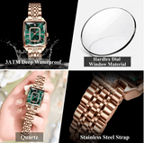 POEDAGAR Luxury Watch For Woman Waterproof Calendar High Quality Ladies Watch Stainless Steel Quartz Women's Watches Elegant+Box