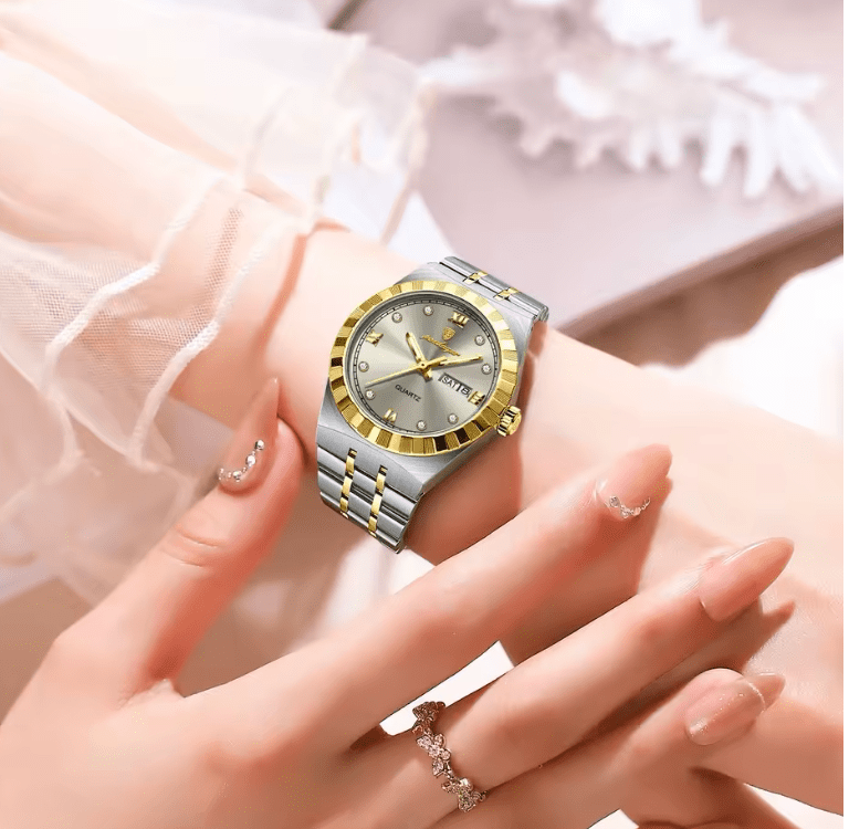 POEDAGAR Luxury Original Ladies Watch Luminous Waterproof Week Date Woman Wristwatch Stainless Steel Women Quartz Watches Female