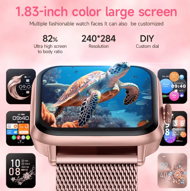 The latest smart watch in 2025, unisex, sports smart watch, supports wireless calls, sports fitness, Android iOS mobile phones