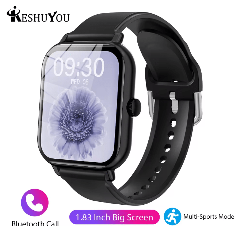 Smart watch, for men and women, wireless calling, fitness tracker, 2.01 inch screen, sports smart watch
