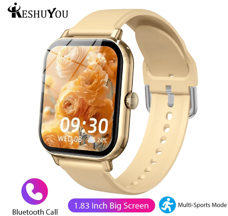 Smart watch, for men and women, wireless calling, fitness tracker, 2.01 inch screen, sports smart watch