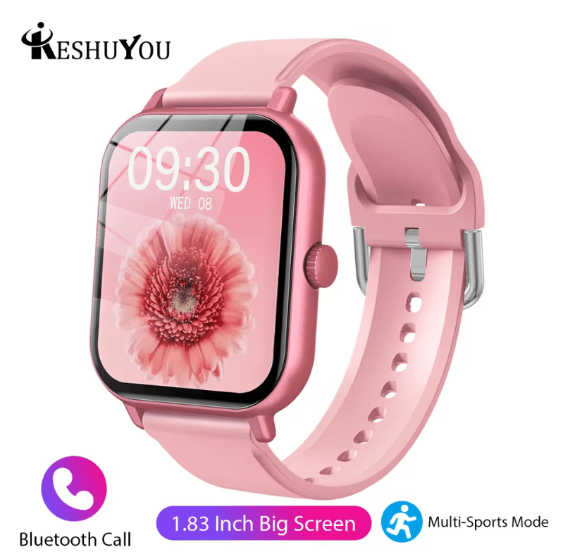 Smart watch, for men and women, wireless calling, fitness tracker, 2.01 inch screen, sports smart watch
