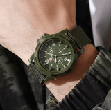 Men's Military Sport Watch Set (4-Pack), Quartz & Nylon