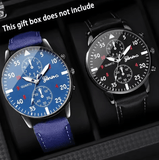Men's Quartz Watch Set (2-Pack) - Business Casual Style