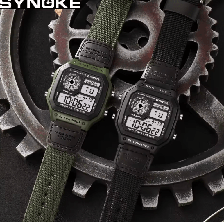 Synoke Military Digital Watch for Men | Outdoor, Luminous