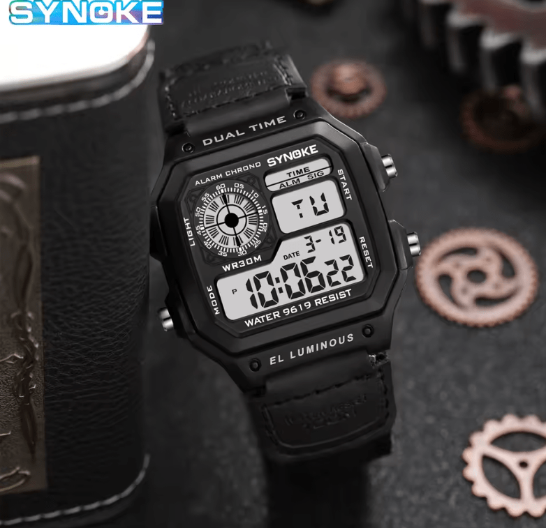 Synoke Military Digital Watch for Men | Outdoor, Luminous