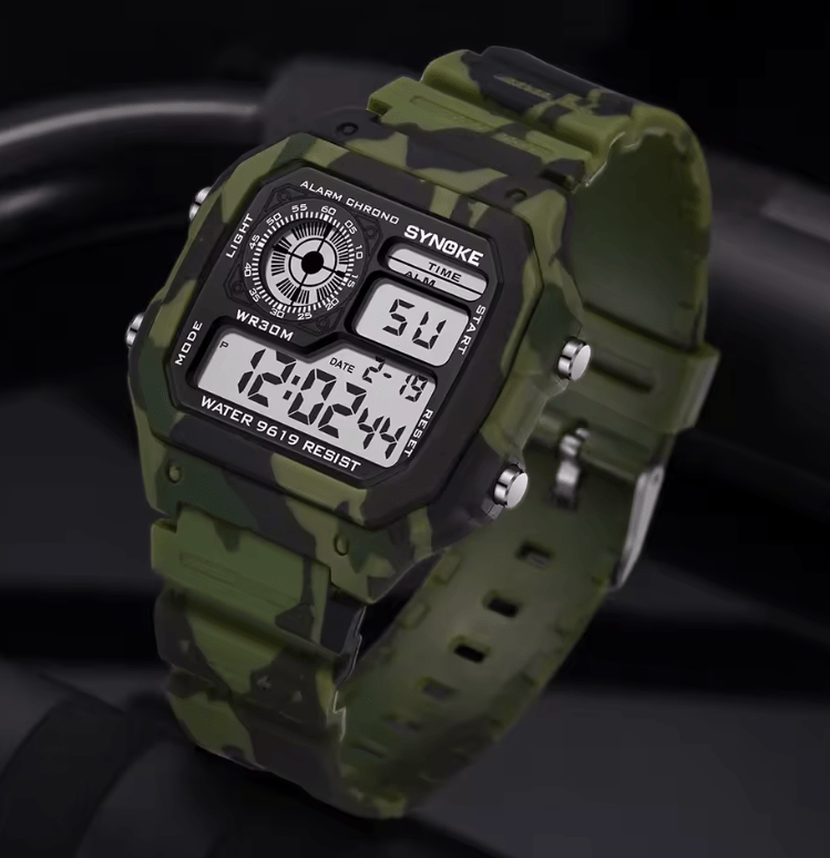 Synoke Military Digital Watch for Men | Outdoor, Luminous