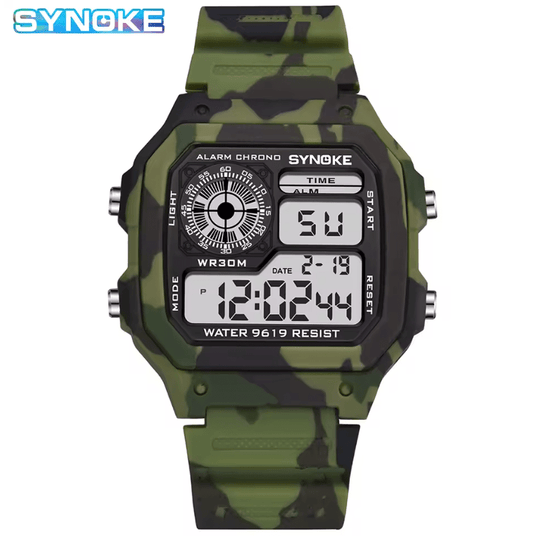 Synoke Military Digital Watch for Men | Outdoor, Luminous